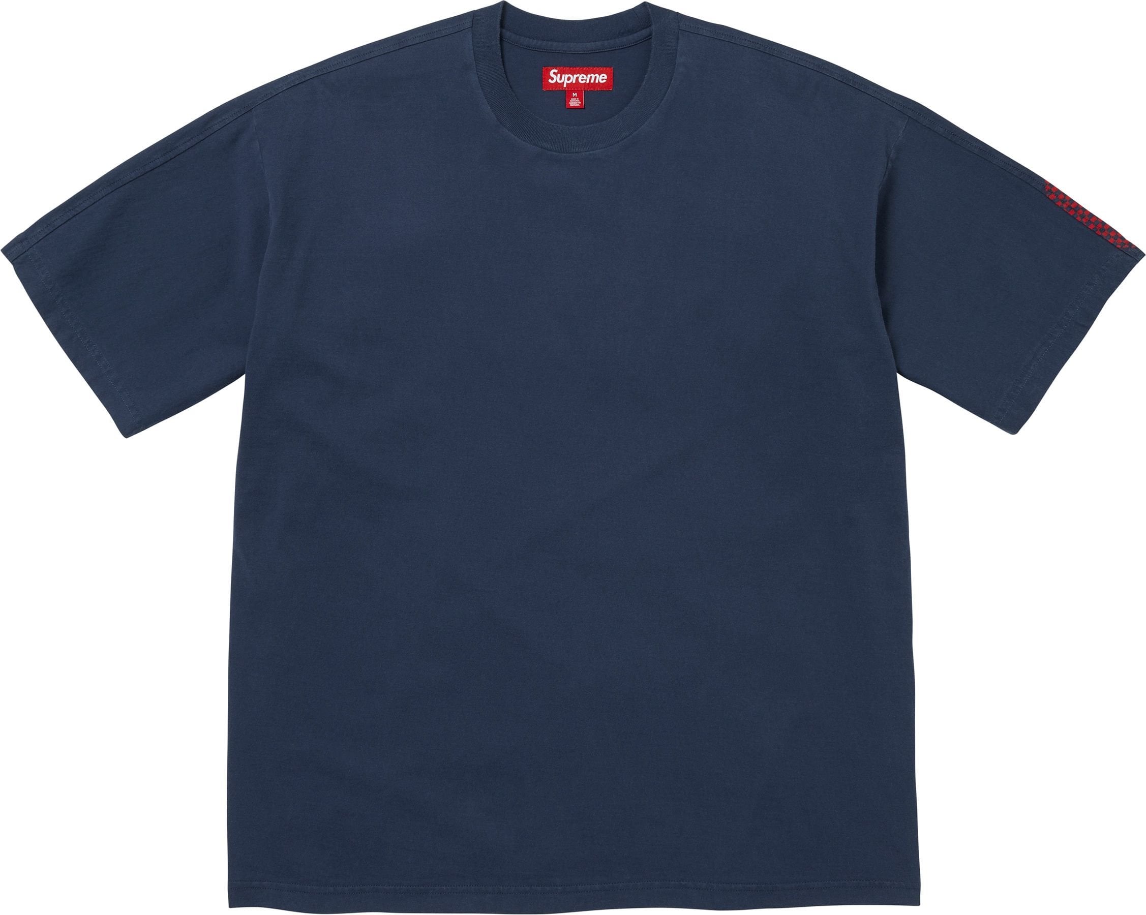 Checkerboard Intarsia S/S Top view 2